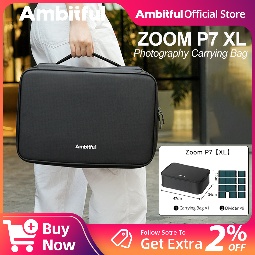 Ambitful ZOOM P7II XL Photogra - Drone Camera Case 评论和价格