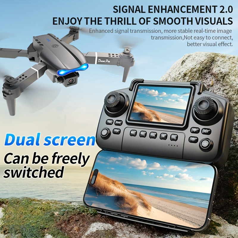 2026 Upgraded E99 PRO MAX Fold - Drone Camera 4K 评论和价格